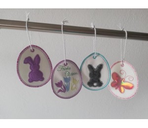 ITH Stickdatei - Osterbaum Anhänger